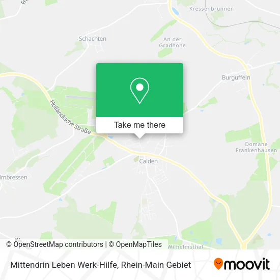 Карта Mittendrin Leben Werk-Hilfe