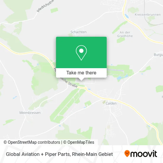Карта Global Aviation + Piper Parts
