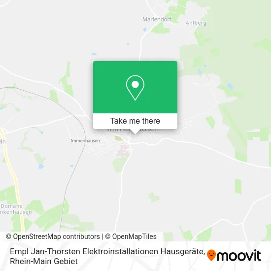 Карта Empl Jan-Thorsten Elektroinstallationen Hausgeräte