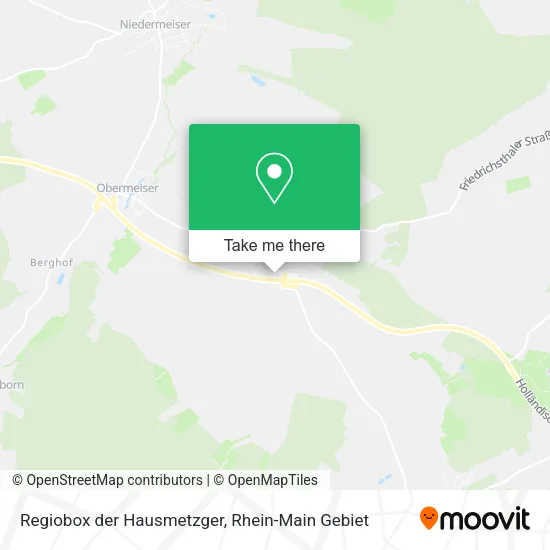 Карта Regiobox der Hausmetzger