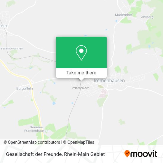 Карта Gesellschaft der Freunde