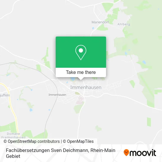 Fachübersetzungen Sven Deichmann map
