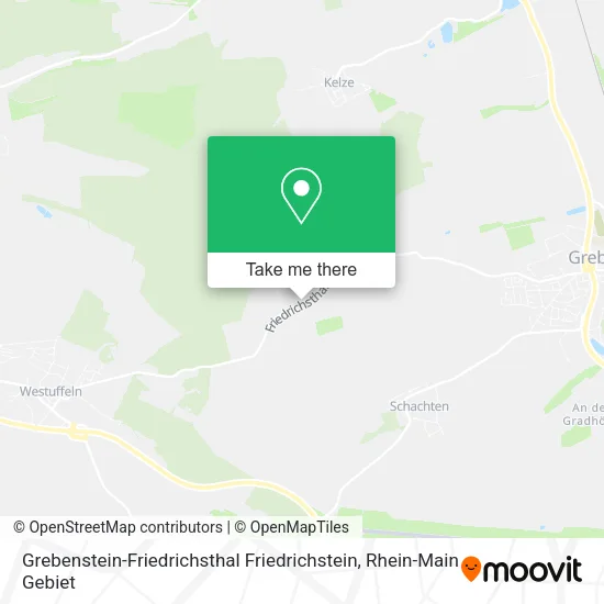 Карта Grebenstein-Friedrichsthal Friedrichstein