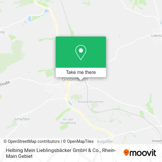 Карта Helbing Mein Lieblingsbäcker GmbH & Co.