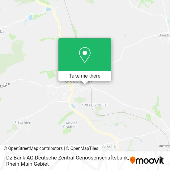 Карта Dz Bank AG Deutsche Zentral Genossenschaftsbank