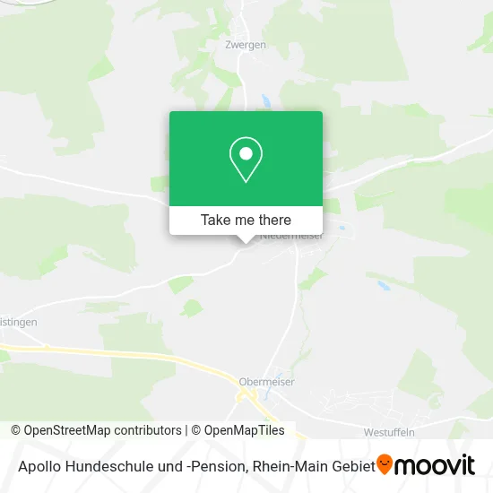 Apollo Hundeschule und -Pension map