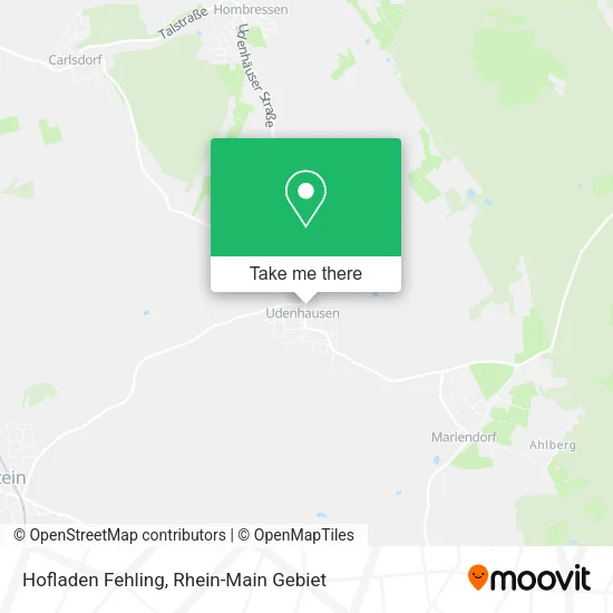 Карта Hofladen Fehling