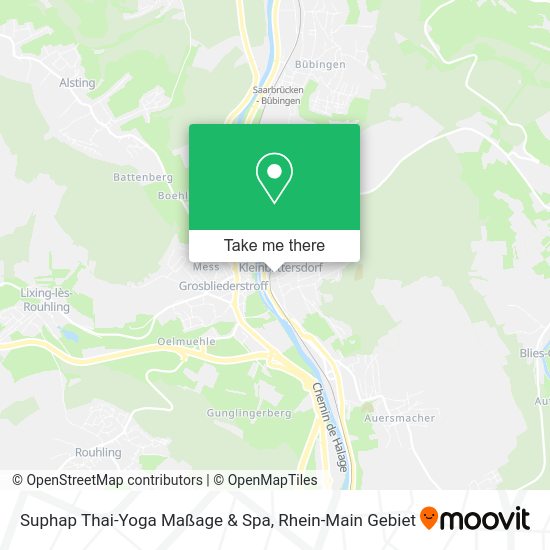 Карта Suphap Thai-Yoga Maßage & Spa