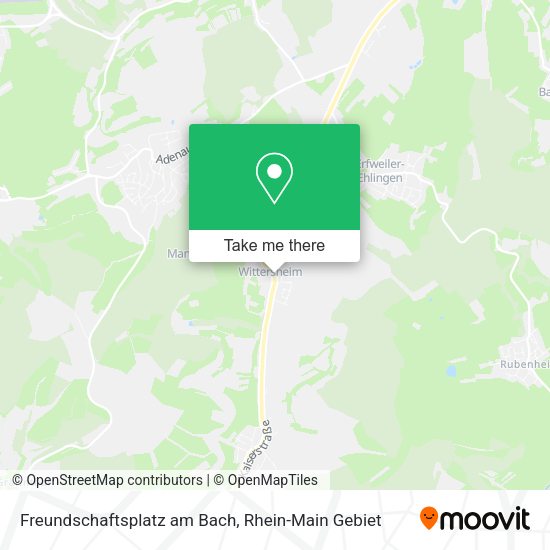 Карта Freundschaftsplatz am Bach