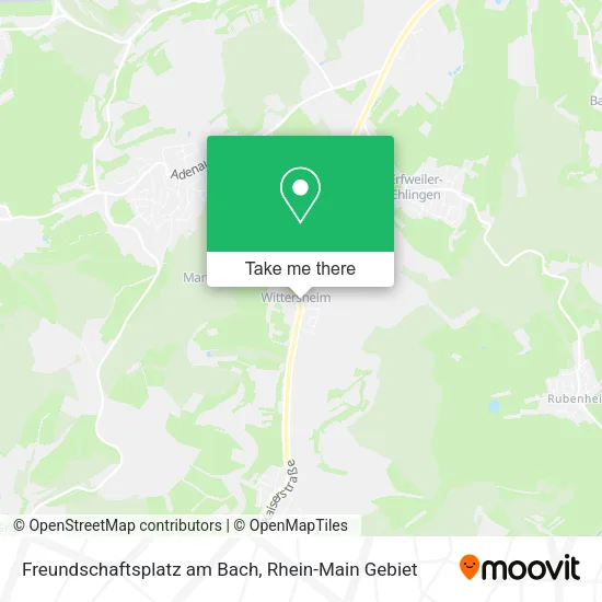 Карта Freundschaftsplatz am Bach