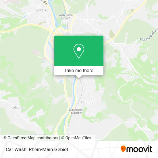 Карта Car Wash