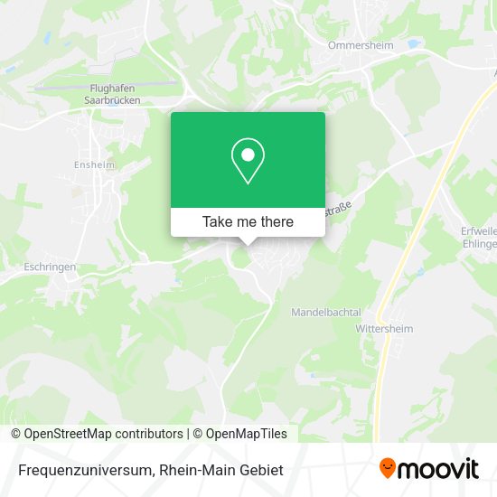 Карта Frequenzuniversum
