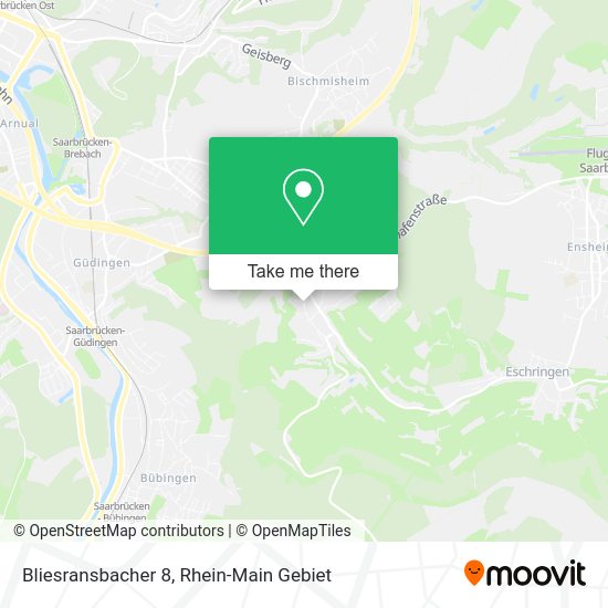 Карта Bliesransbacher 8
