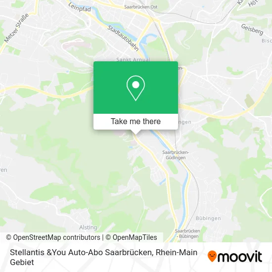 Карта Stellantis &You Auto-Abo Saarbrücken