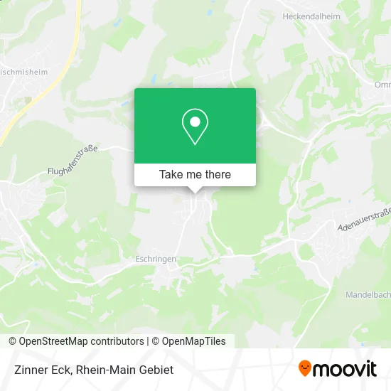 Карта Zinner Eck