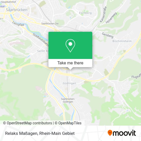 Карта Relaks Maßagen