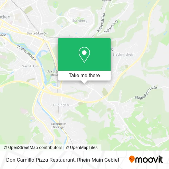 Карта Don Camillo Pizza Restaurant