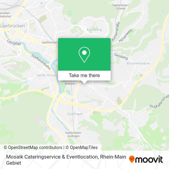 Карта Mosaik Cateringservice & Eventlocation