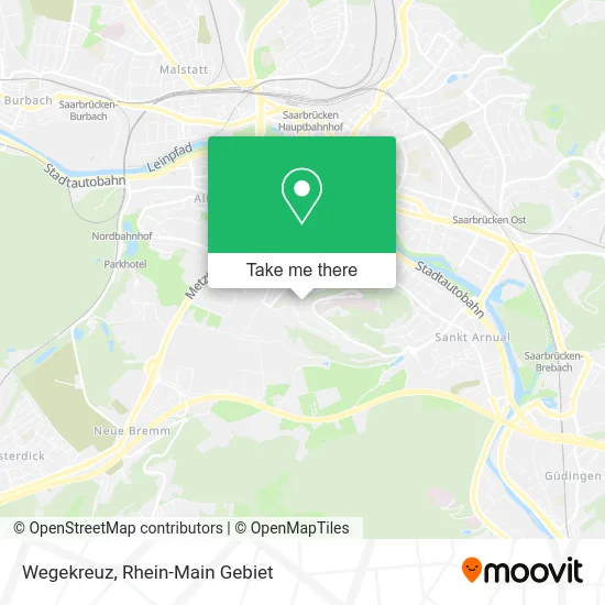 Карта Wegekreuz