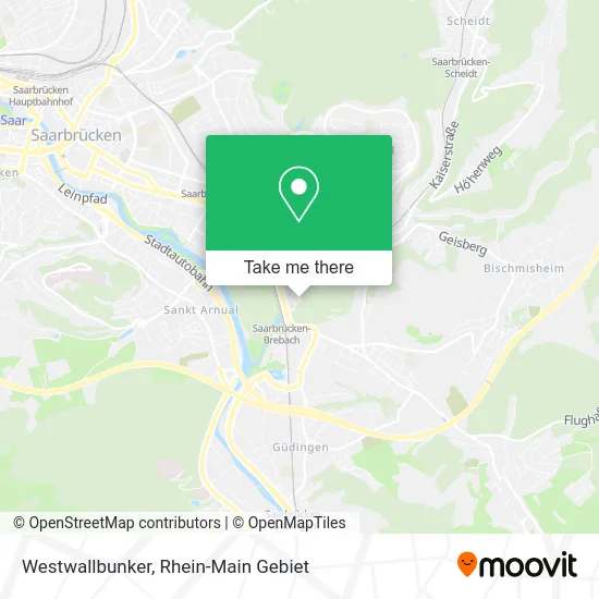 Карта Westwallbunker