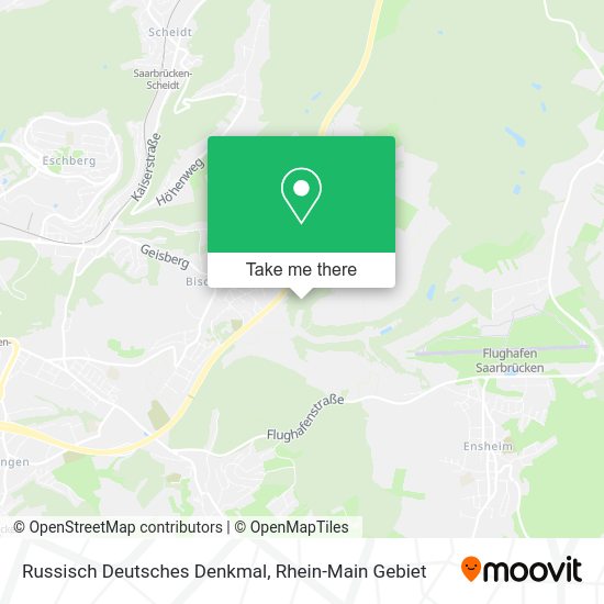 Карта Russisch Deutsches Denkmal