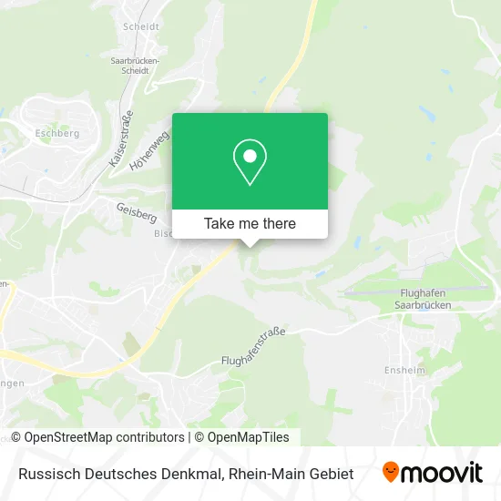 Карта Russisch Deutsches Denkmal
