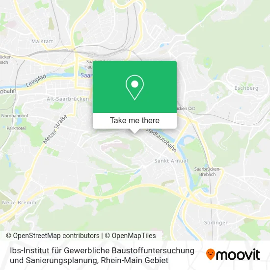 Карта Ibs-Institut für Gewerbliche Baustoffuntersuchung und Sanierungsplanung