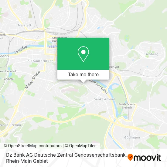 Карта Dz Bank AG Deutsche Zentral Genossenschaftsbank