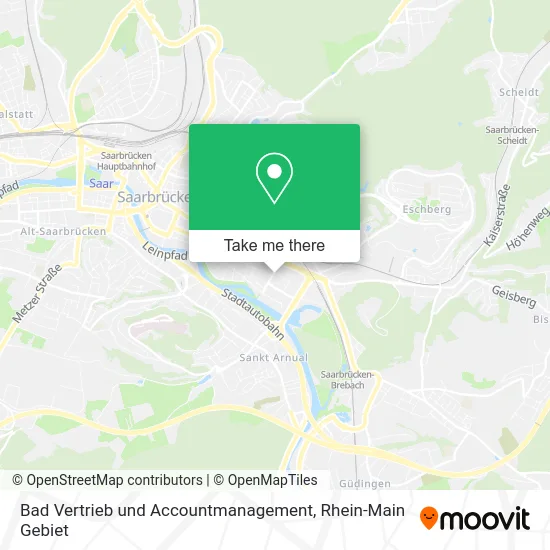 Карта Bad Vertrieb und Accountmanagement