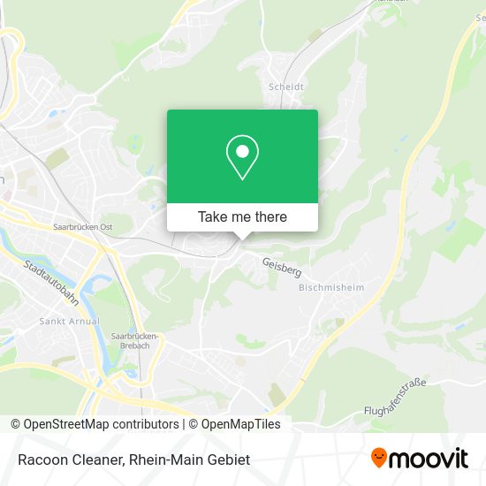 Карта Racoon Cleaner