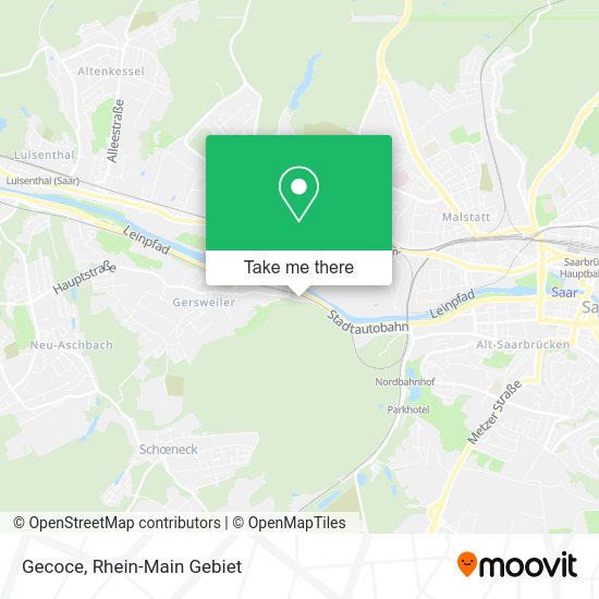 Карта Gecoce