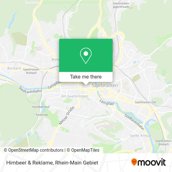 Карта Himbeer & Reklame