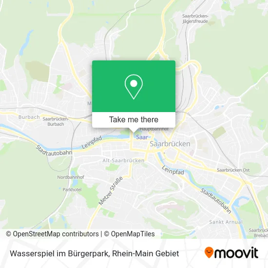Карта Wasserspiel im Bürgerpark