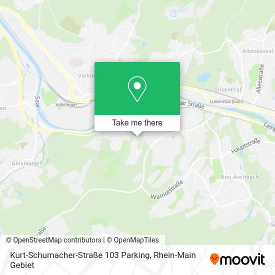 Карта Kurt-Schumacher-Straße 103 Parking