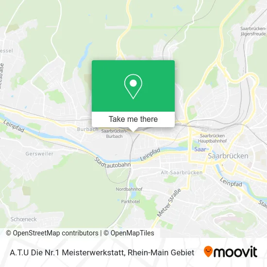 Карта A.T.U Die Nr.1 Meisterwerkstatt