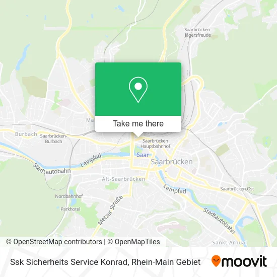 Карта Ssk Sicherheits Service Konrad