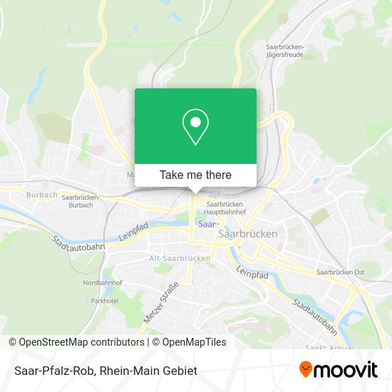 Карта Saar-Pfalz-Rob
