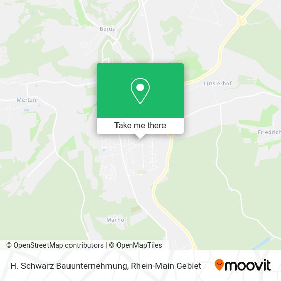 Карта H. Schwarz Bauunternehmung