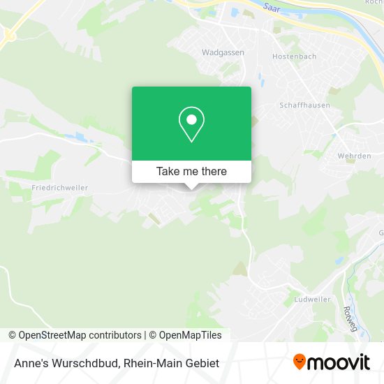 Карта Anne's Wurschdbud