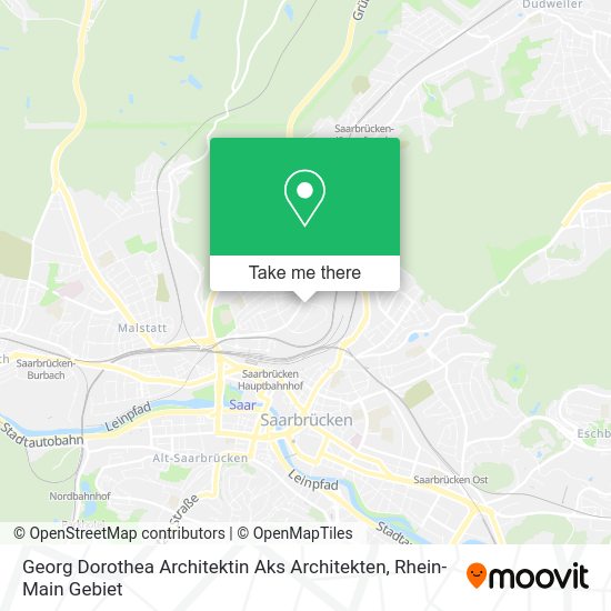 Карта Georg Dorothea Architektin Aks Architekten