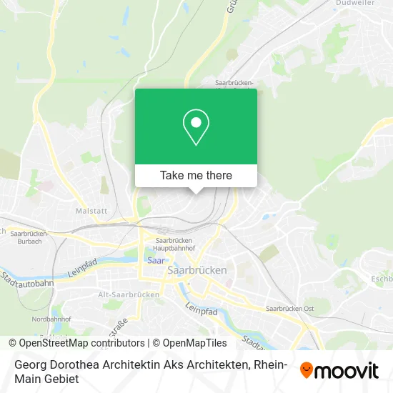 Карта Georg Dorothea Architektin Aks Architekten