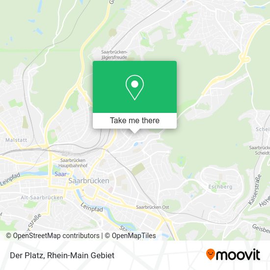 Карта Der Platz