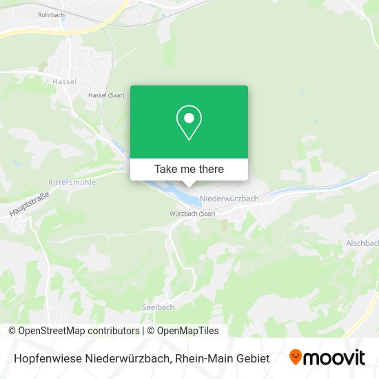 Карта Hopfenwiese Niederwürzbach