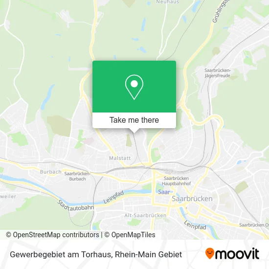 Карта Gewerbegebiet am Torhaus