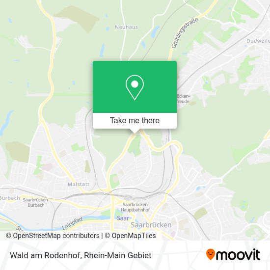 Карта Wald am Rodenhof