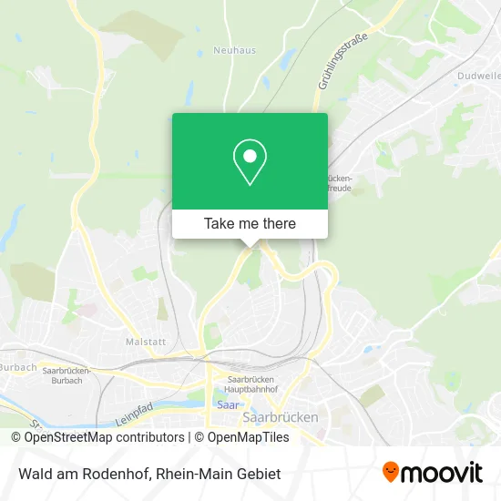 Карта Wald am Rodenhof