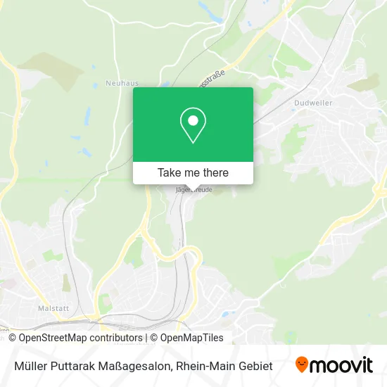 Карта Müller Puttarak Maßagesalon