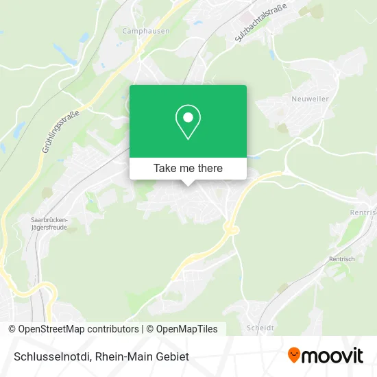 Карта Schlusselnotdi