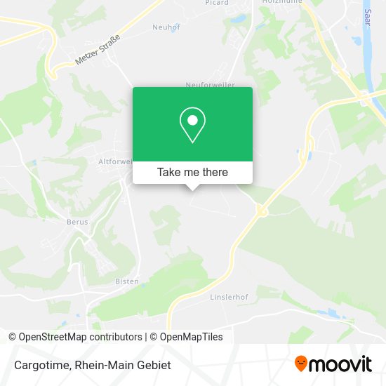 Карта Cargotime