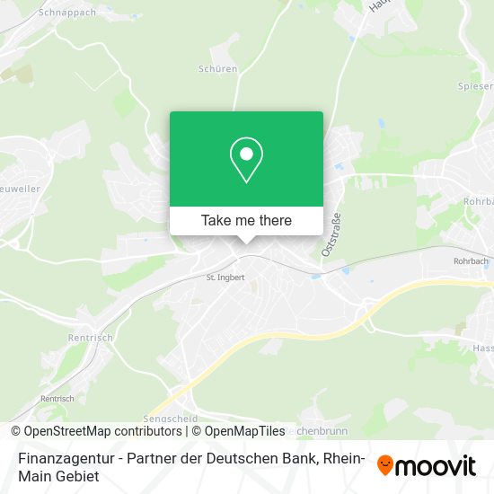 Карта Finanzagentur - Partner der Deutschen Bank